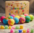 Bath Bombs for Kids with Surprise Toys Inside – 12 Pack Gift Set