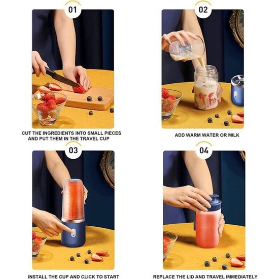 FreshJuice™ - Multi-Function Portable Smoothie & Juice Maker