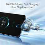Type-C Universal Self-Cut Adapter For Overcharge Prevention