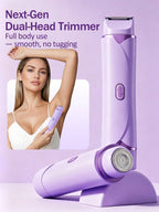 Double Head Electric Shaver for Women – Wet & Dry, IPX7 Waterproof