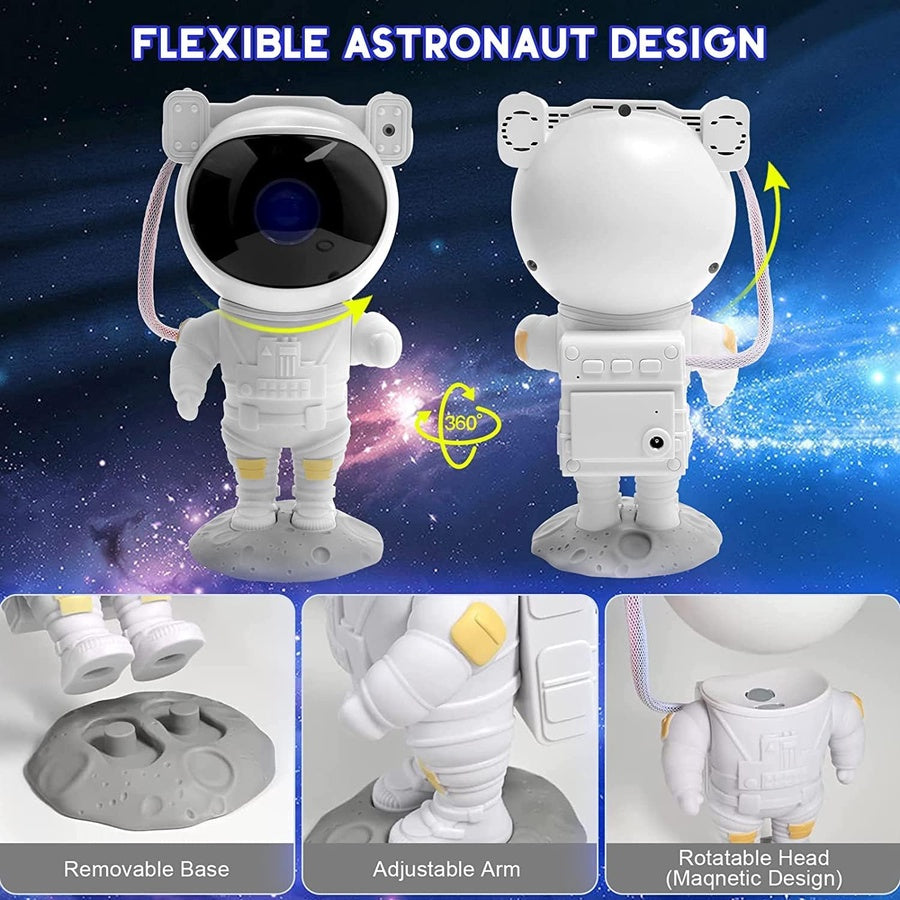 Astronaut Star Galaxy Projector Space Night Light