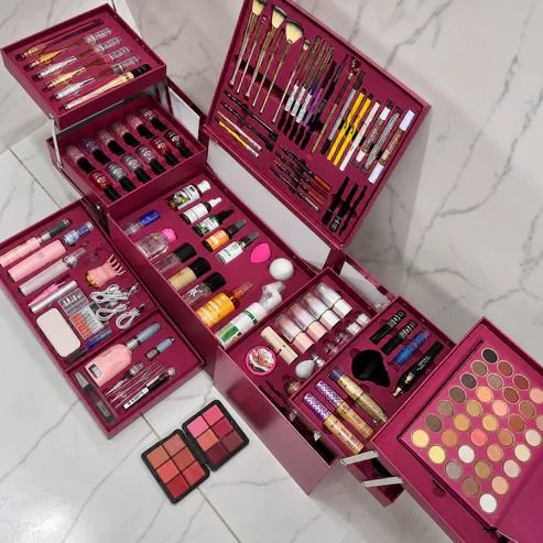 💄 Luxury Huge All-in-One Makeup Kit | Complete Beauty Collection with Brushes, Eyeshadows, Lipsticks & Cosmetics ✨