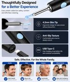 Earwax Removal Kit – Smart HD Visual Ear Cleaning Tool with Camera/مجموعة إزالة شمع الأذن