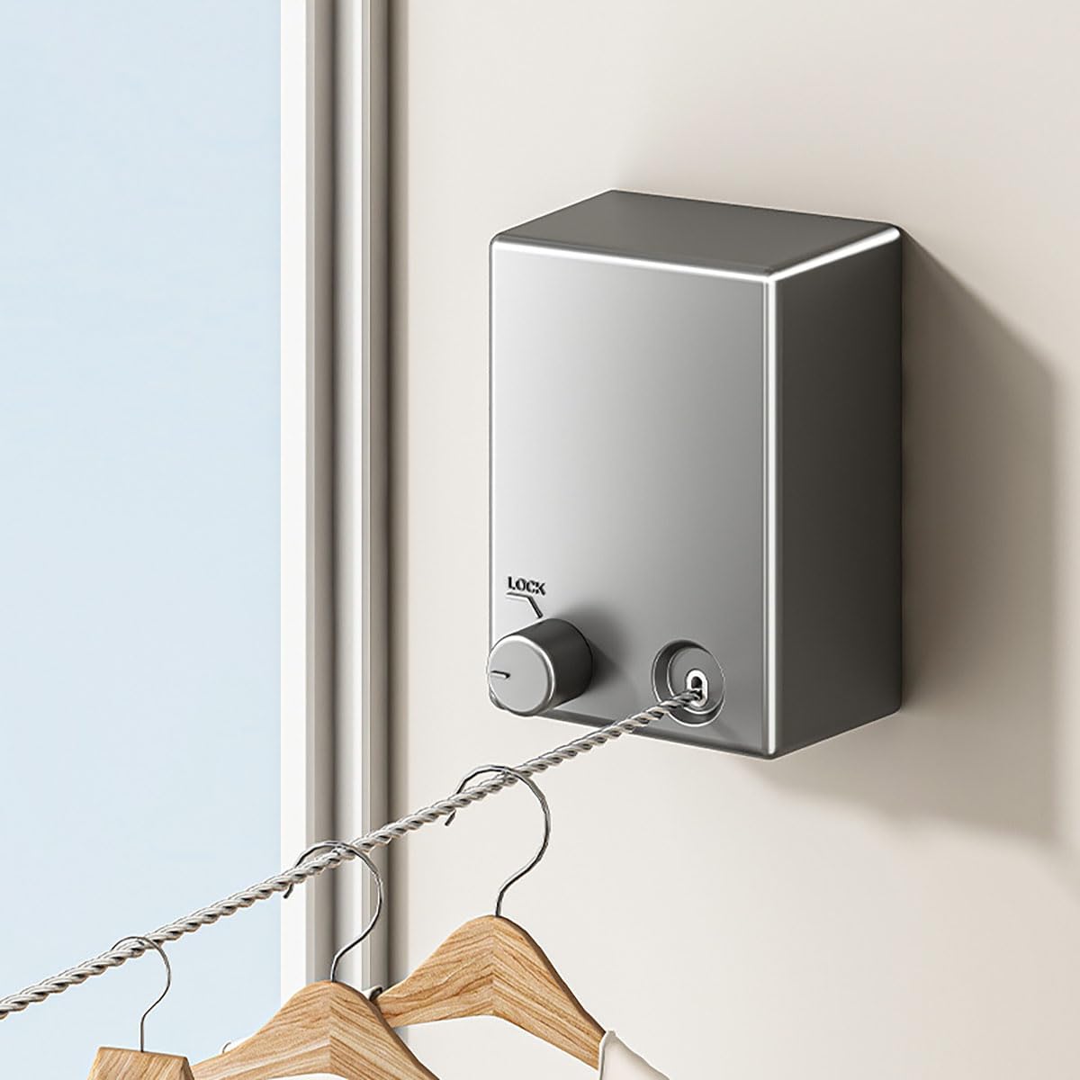 Retractable Indoor Clothesline