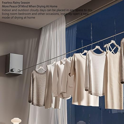 Retractable Indoor Clothesline