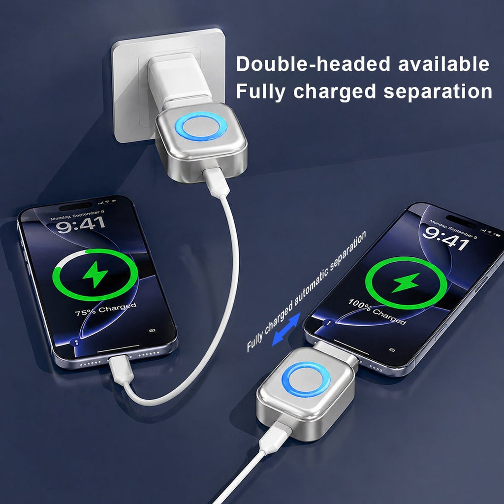Type-C Universal Self-Cut Adapter For Overcharge Prevention